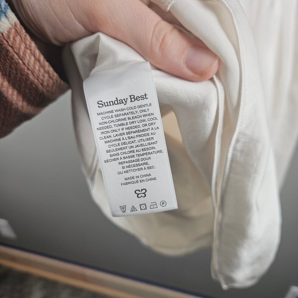 Aritizia Sunday Best Spencer Mini Dress  Light Birch Size Small - Picture 7 of 11